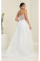 Wedding Dress Sweetheart Beaded Bridal Gown By Royal Queen RQ8126 - Dress