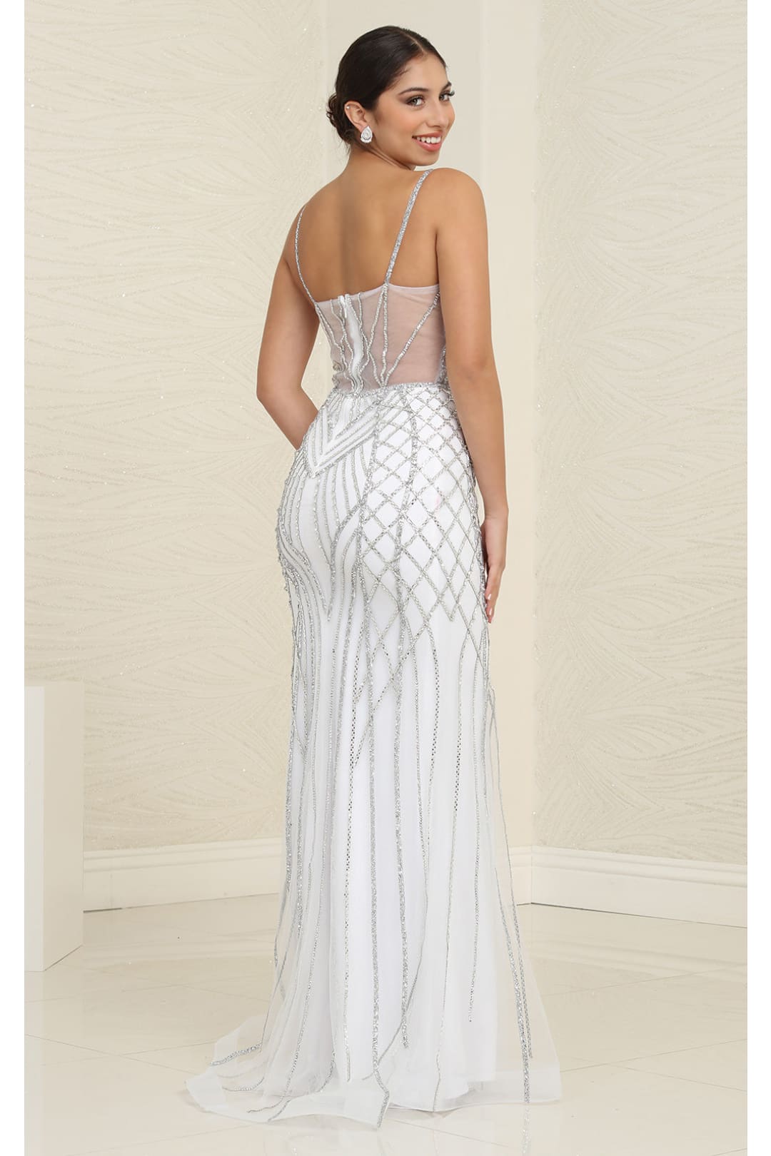 Wedding Dress Sweetheart Beaded Bridal Gown By Royal Queen RQ8126 - Dress